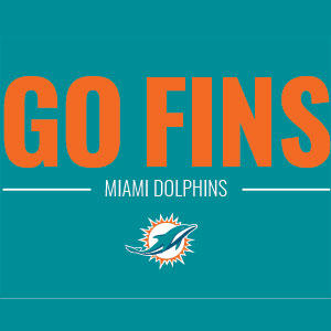 NFL Miami Dolphins Team Motto Wii (Includes 1 Controller) Skin