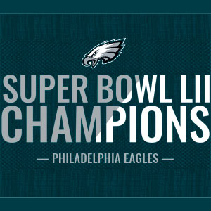 NFL Philadelphia Eagles Super Bowl LII Champions Xbox 360 (Includes HDD) Skin