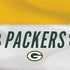 NFL Green Bay Packers White Striped iPhone XS Clear Case