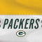 NFL Green Bay Packers White Striped Moto E5 Plus Skin