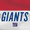 NFL New York Giants White Striped Moto E5 Play Skin