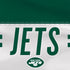 NFL New York Jets White Striped iPhone XS Clear Case
