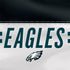 NFL Philadelphia Eagles White Striped iPhone XS Clear Case