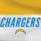 NFL Los Angeles Chargers White Striped Steam Deck Handheld Gaming Computer Skin