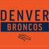 NFL Denver Broncos Orange Performance Series iPhone XS Clear Case