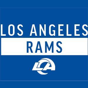 NFL Los Angeles Rams Blue Performance Series Studio Wireless Skin