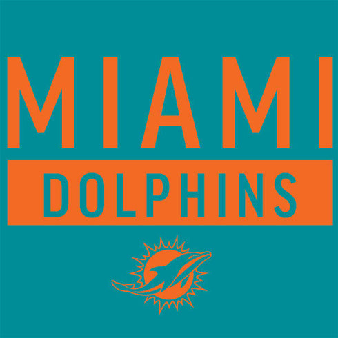 NFL Miami Dolphins Teal Performance Series iPhone XS Clear Case