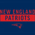 NFL New England Patriots Blue Performance Series iPhone XS Clear Case