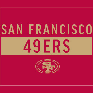 NFL San Francisco 49ers Red Performance Series Xbox 360 Slim (2010) Skin
