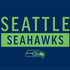 NFL Seattle Seahawks Blue Performance Series iPhone XS Clear Case