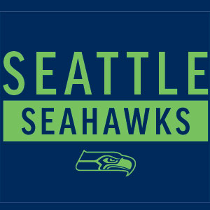 NFL Seattle Seahawks Blue Performance Series Wii (Includes 1 Controller) Skin
