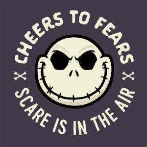 Disney The Nightmare Before Christmas Cheers to Fears Wii (Includes 1 Controller) Skin