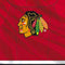 NHL Blackhawks Red Stripes Galaxy Book 12in Skin
