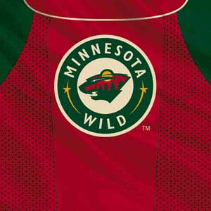 NHL Minnesota Wild Home Jersey Wii Remote Controller Skin