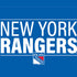 NHL New York Rangers Lineup iPhone XS Clear Case