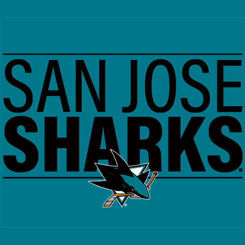 NHL San Jose Sharks Lineup iPhone XS Clear Case