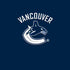 NHL Vancouver Canucks Solid Background iPhone XS Clear Case