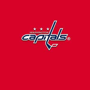 NHL Washington Capitals Solid Background Fire TV Cube Skin