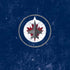 NHL Winnipeg Jets Distressed Logo iPhone XS Clear Case