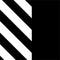 Black and White Stripes Wii (Includes 1 Controller) Skin