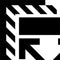 Black and White Geometric Shapes Universal Laptop 13in (10.6 x 7.6in) Skin