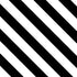 Black and White Geometric Stripes iPhone XS Clear Case