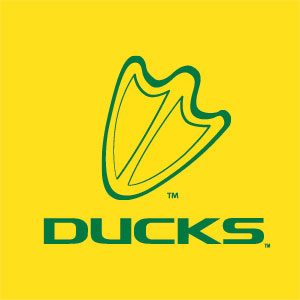 University of Oregon Ducks Logo Apple AirPods 2 Skin