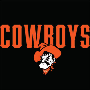 Oklahoma State University OSU Ride Em Cowboy Wii (Includes 1 Controller) Skin
