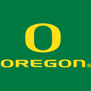 University of Oregon Yellow O with Text Fire TV Cube Skin