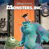 Disney Monsters Inc. Movie Poster PS5 Slim Digital Edition Console Skin