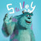 Disney Monsters Inc. Sulley Portrait iPhone 14 Plus Clear Case