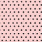Pink and Black Polka Dots Fire TV Cube Skin