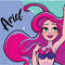 Disney Princess Ariel Art Surface Pro 6 Skin