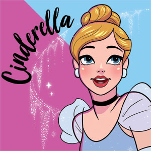 Disney Princess Cinderella Art Wii (Includes 1 Controller) Skin
