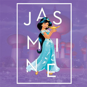 Disney Princess Jasmine Magic Lamp Amazon Fire TV Skin