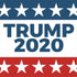 Trump 2020 Red White and Blue iPhone XS Clear Case