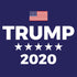 Trump 2020 Blue iPhone XS Clear Case