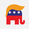 Republican Trump Hair Xbox 360 Slim (2010) Skin
