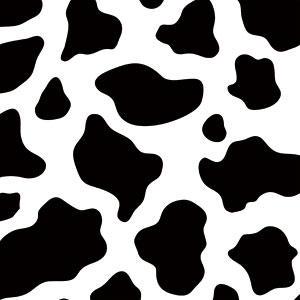 Cow Pattern Animal Print Wii U (Console + 1 Controller) Skin