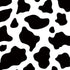 Cow Print iPhone XS Clear Case