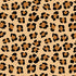 Leopard Spots Print iPhone XS Clear Case