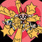 Cartoon Network Powerpuff Girls Gold Stars Studio Wireless Skin