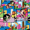 Cartoon Network Powerpuff Girls Patches Xbox 360 Slim (2010) Skin