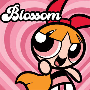 Cartoon Network Powerpuff Girls Blossom Pink Hearts Wii (Includes 1 Controller) Skin