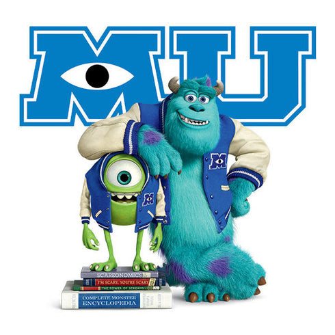 Disney Monsters University Mike and Sully iPhone XS Clear Case