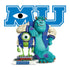 Disney Monsters University Mike and Sully Steam Deck Handheld Gaming Computer Skin