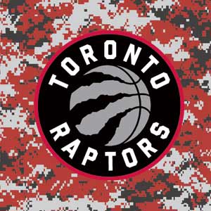 NBA Toronto Raptors Digi Xbox One X Console Skin