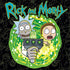 Adult Swim Rick and Morty Portal Travel iPhone XS Clear Case