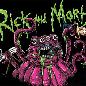 Adult Swim Rick and Morty Tentacle Attack Playstation 3 & PS3 Skin