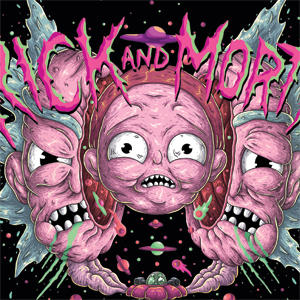 Adult Swim Rick and Morty Split Head Rick Playstation 3 & PS3 Slim Skin